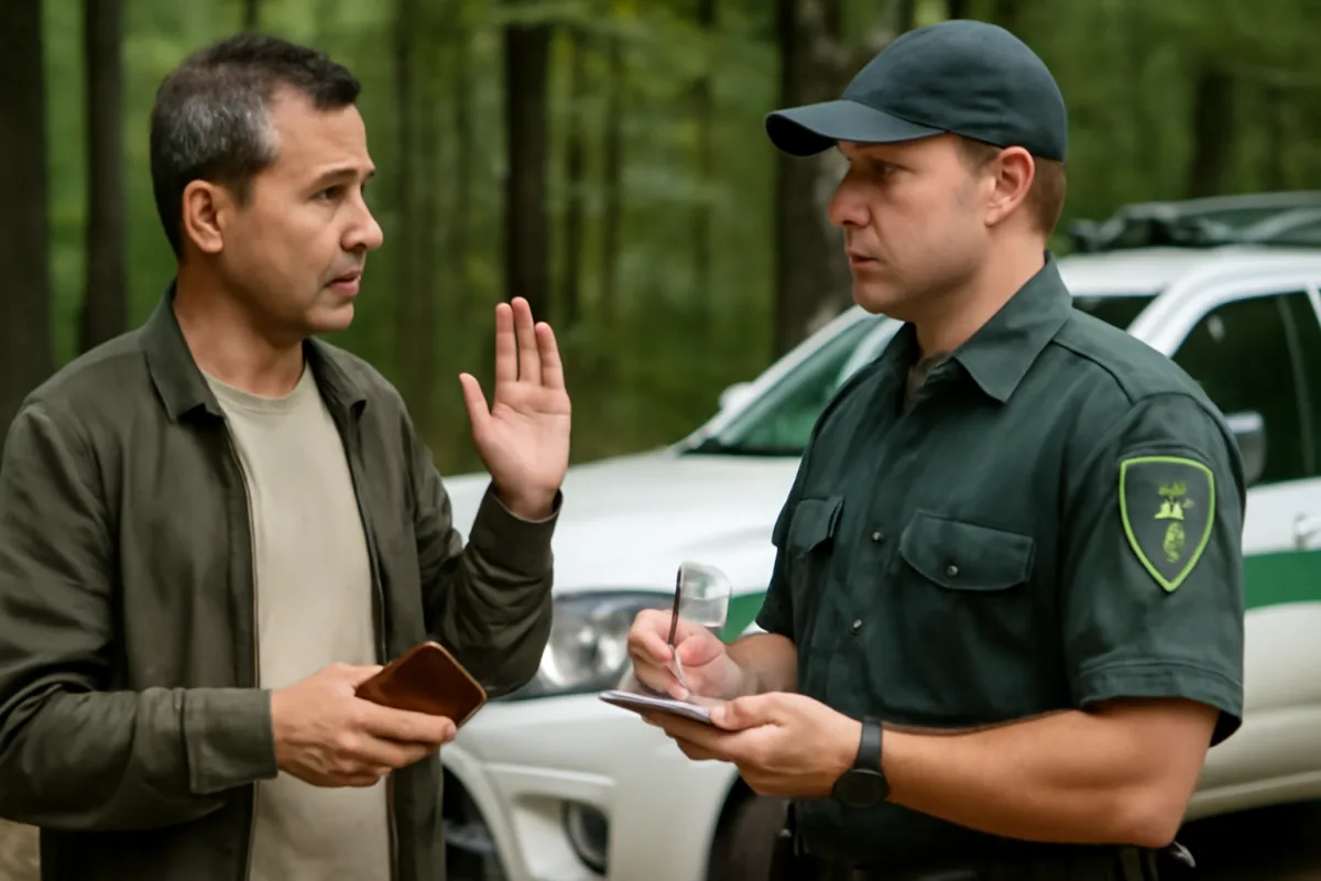 Come comportarsi in caso di controllo della Guardia Forestale? Consigli per evitare fraintendimenti