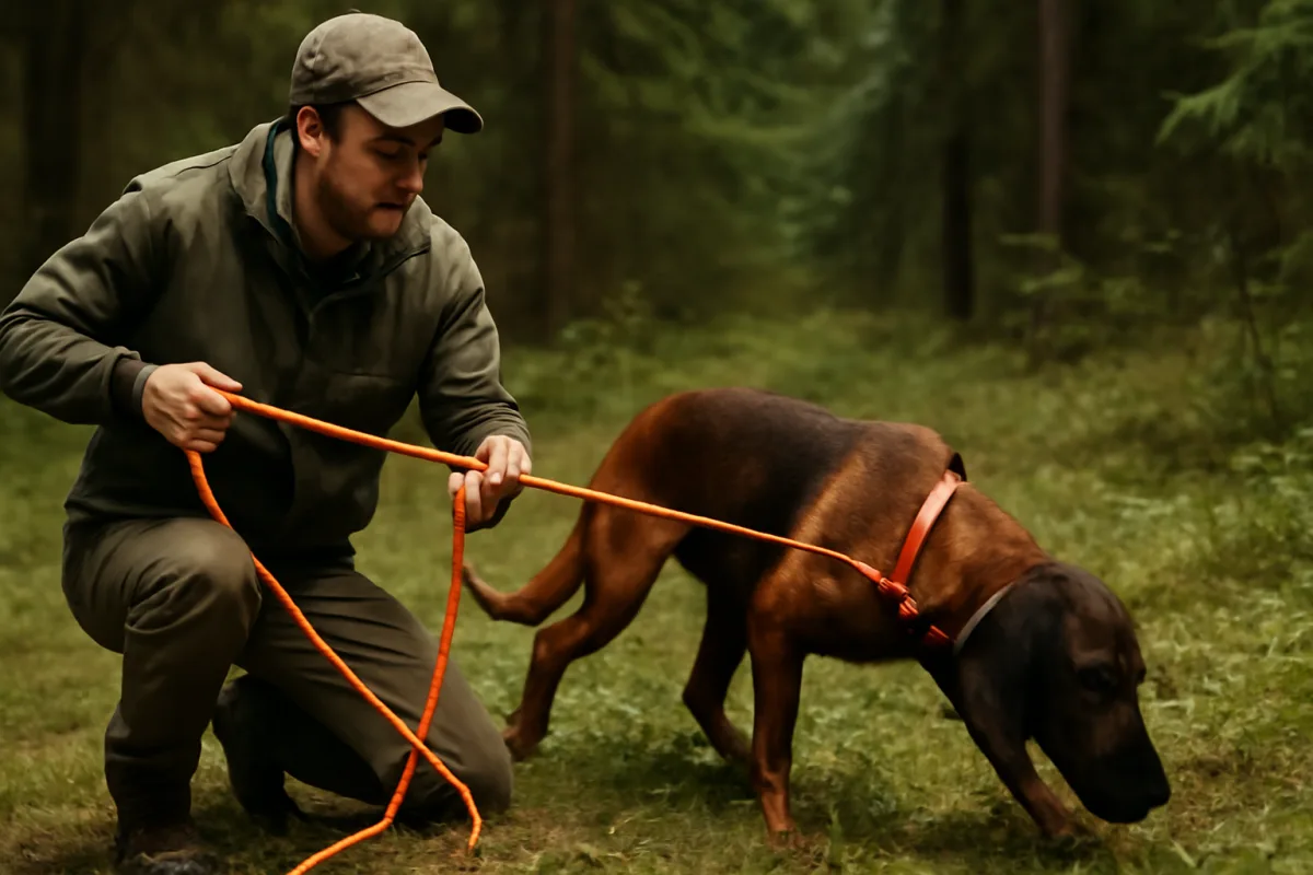 Cosa significa gestire un cane da traccia? Abilità che pochi padrone sviluppano correttamente